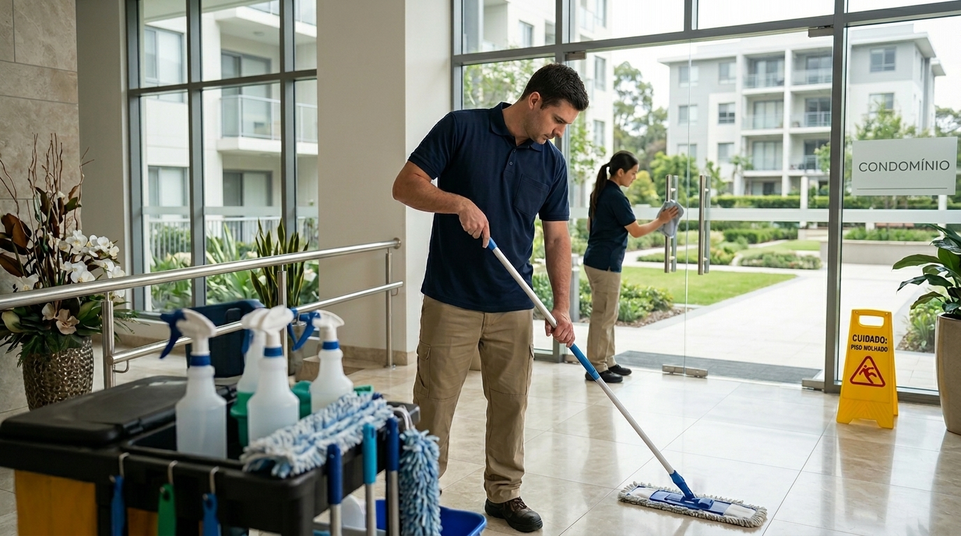 Limpeza de Condomínio em São Paulo